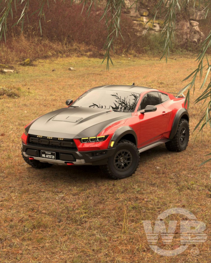2024 ford mustang raptor r concept is an off-road version of the shelby gt650