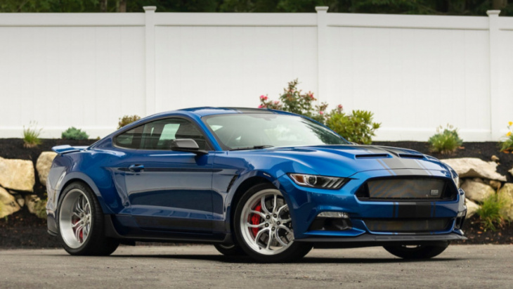 2017 ford mustang shelby super snake widebody concept heads to auction