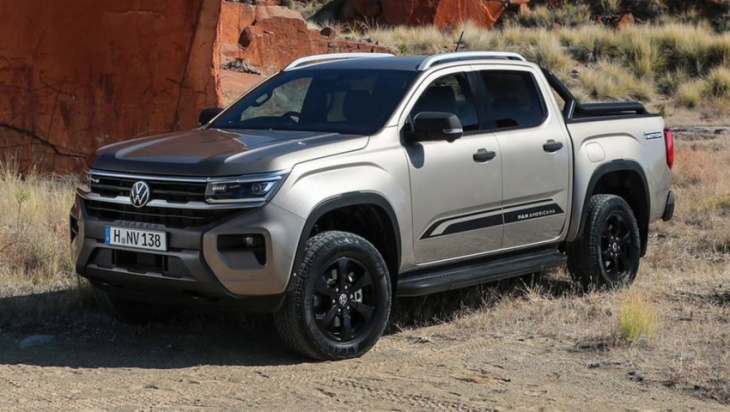 don't expect the 2023 amarok v6 to be as popular as the first-gen ute: volkswagen