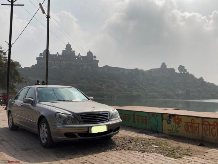 taking my old mercedes s-class on long road trips in india