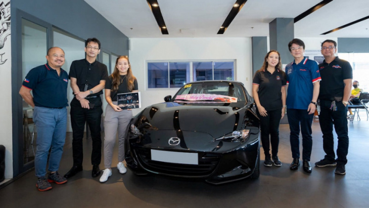 no other carmaker will turnover a brand-new car quite like mazda philippines