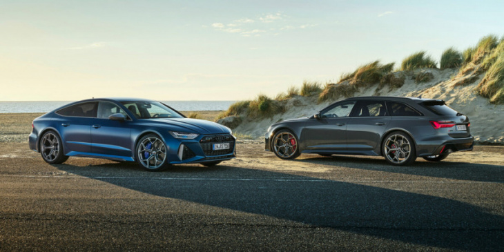 audi unveils rs 6 and rs 7 ‘performance’ range