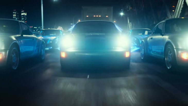 transformers: rise of the beasts trailer stars air-cooled porsche 911