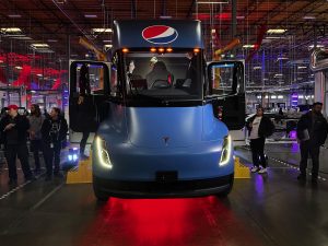 photos: inside the tesla semi delivery event
