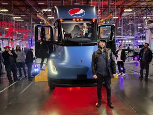 photos: inside the tesla semi delivery event