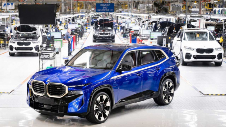 2023 bmw xm production begins at spartanburg manufacturing plant