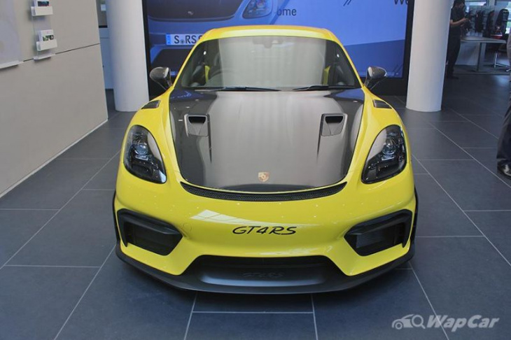priced from rm 1.55 mil, 500 ps/450 nm porsche 718 cayman gt4 rs launched in malaysia