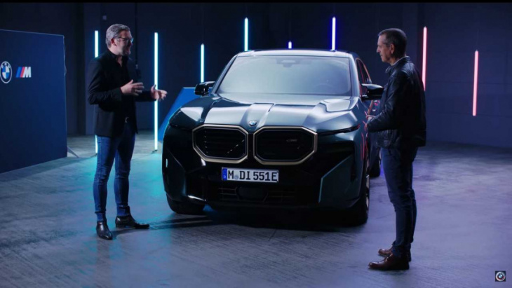 bmw design and m bosses explain the 2023 xm's wild styling