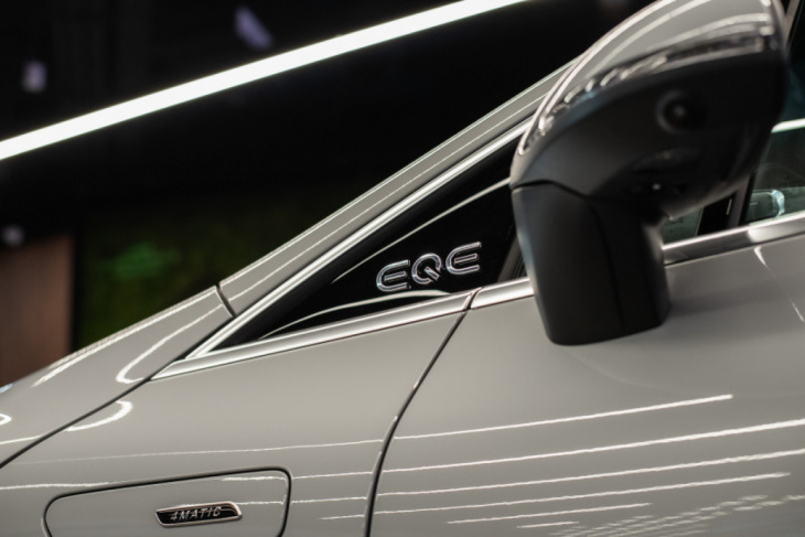 check out the mercedes-amg eqe 43 4matic