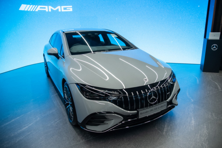 check out the mercedes-amg eqe 43 4matic