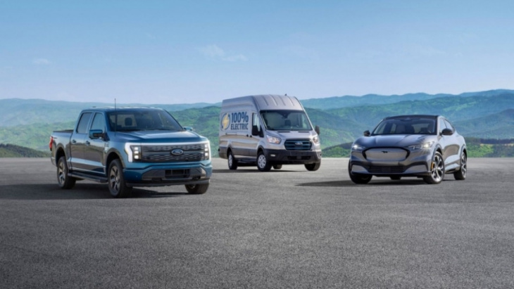 ford ev sales handily outpace segment, led by mustang mach-e