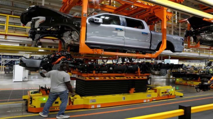 why it's so hard for ford to catch up with f-150 lightning orders