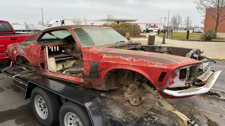 1970 ford mustang boss 302 goes from shell to ‘oh hell!’
