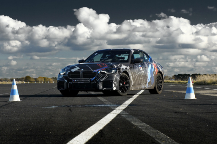 i drove a real-life bmw m2 on a virtual racetrack and survived