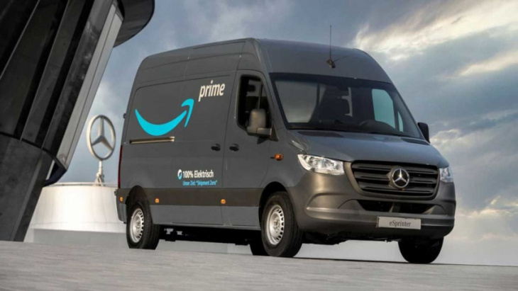 amazon, dhl orders 2,000 ford electric vans for clean and quiet last mile deliveries