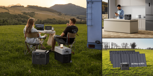 Bluetti's 2,048Wh power station dual solar panel combo now $1,050 off, beastly 80-mile Hiboy Titan PRO scooter hits $1,300, more