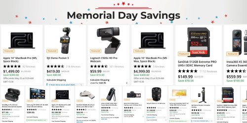 Memorial Day Green Deals hub - EVs, power stations, electric tools, devices, and much more