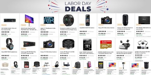 Labor Day Green Deals hub - EVs, power stations, tools, smart devices, more