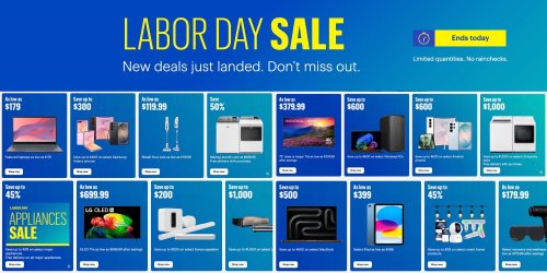 Labor Day Green Deals hub - EVs, power stations, tools, smart devices, more