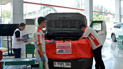 Segini Banyak Mobil Toyota yang Servis di Bengkel Auto2000