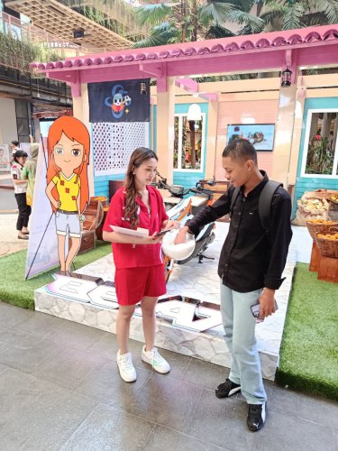 Honda BeAT One Piece Edisi Nami &amp; Usopp Curi Perhatian di Makassar