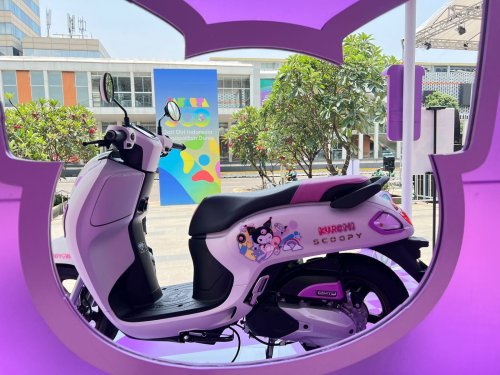 Honda, Honda Scoopy Kuromi Limited Edition – Tampil Beda, Stylish, dan Kamu Banget!