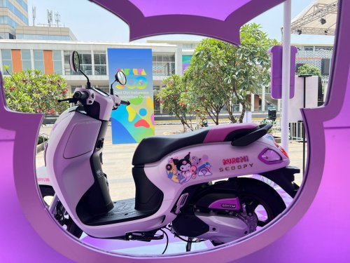 Honda, Honda Scoopy, Honda Scoopy Kuromi Limited Edition – Tampil Beda, Stylish, dan Kamu Banget!