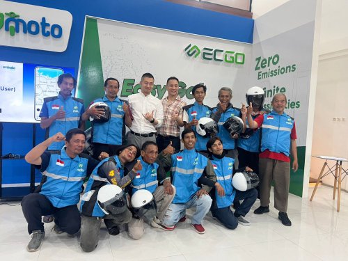 Layanan Ojek Online Baru Hadir, Armadanya Motor Listrik