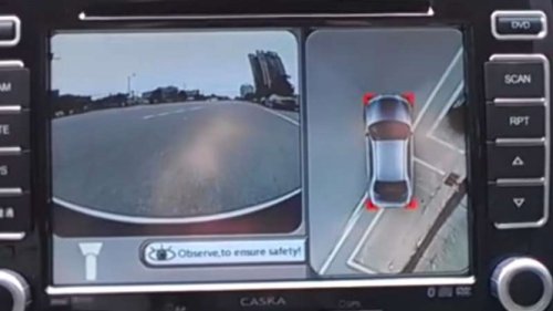 Sering Bikin Bingung, Ini Cara Membaca Garis di Kamera Parkir Mobil