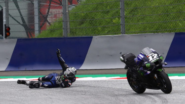 Kondisi Cedera Belum Pulih, Maverick Vinales Tetap Turun di Catalan GP 2025