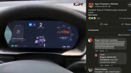 Fitur Autopilot Tesla Kini Berbayar Bulanan