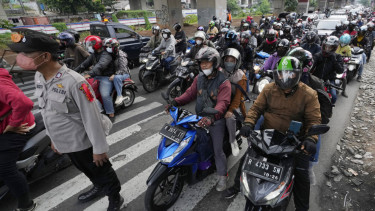 Separuh Warga Indonesia Hidup Bersama Sepeda Motor