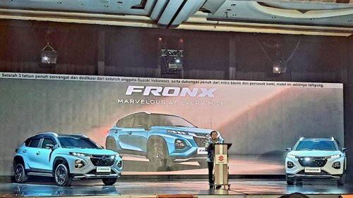 Suzuki , Suzuki Fronx, Suzuki Fronx Hadirkan Elektrifikasi Praktis di Indonesia