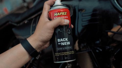 Gak Perlu Repot dan Bayar Mahal Bikin Tampilan Motor Seperti Baru, Begini Caranya