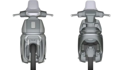 TVS Patenkan Desain Skuter Listrik Baru di Indonesia