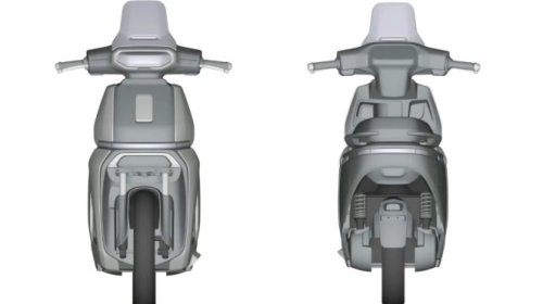 TVS Patenkan Desain Skuter Listrik Baru di Indonesia