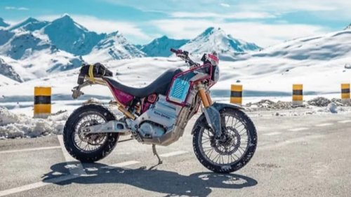 Royal Enfield Himalayan Listrik Tertangkap Kamera Uji Jalan, Siap Rilis?