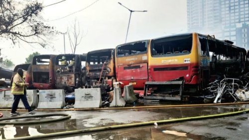 Dishub: 20 Bus Terbakar di Rawa Buaya Sudah Tak Laik Jalan Sejak Lama