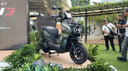Motor Listrik Buatan Indomobil Punya Kemiripan dengan Motor Yamaha