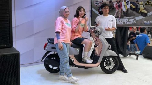 Yamaha, Yamaha Fazzio Hybrid Baru Hadir di Jakarta Fair Kemayoran 2025, Siap Menggoda Gen Z