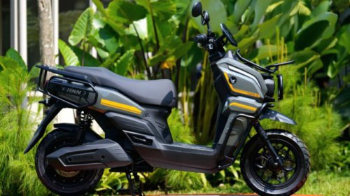 Kota Bandung Kedatangan Motor Listrik Petualang Bergaya Stylish