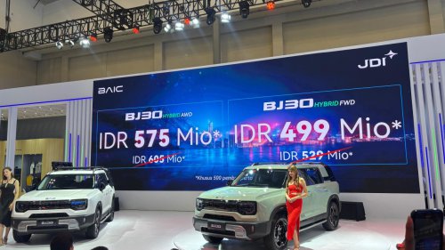 BAIC, BAIC BJ30 Hybrid Meluncur, Harga Menggoda