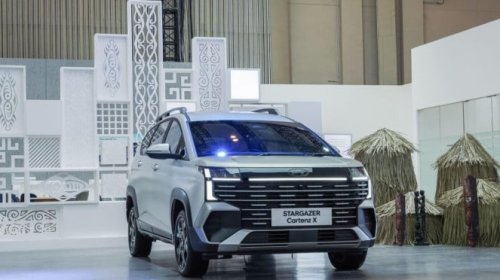 Mitsubishi, Mitsubishi Destinator, Hyundai, Hyundai Stargazer, Terpopuler: Mitsubishi Destinator dan Hyundai Stargazer Cartenz di GIIAS 2025