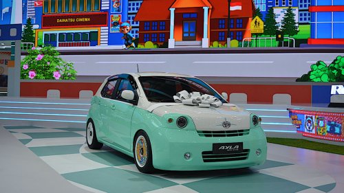 Daihatsu, Daihatsu Ayla, Cuma Ada Satu di Dunia, Daihatsu Ayla Modifikasi Retro Ini Bisa Dibawa Pulang