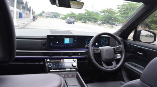 Hyundai, Hyundai Santa Fe, Menjajal Hyundai Santa Fe Hybrid, SUV Besar dengan Konsumsi Irit