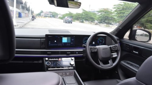 Hyundai, Hyundai Santa Fe, Menjajal Hyundai Santa Fe Hybrid, SUV Besar dengan Konsumsi Irit