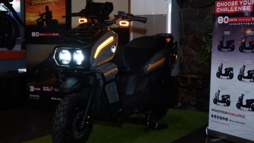 Tyranno Jelajah Kota Pahlawan, Motor Listrik punya Jarak Tempuh 110 Km