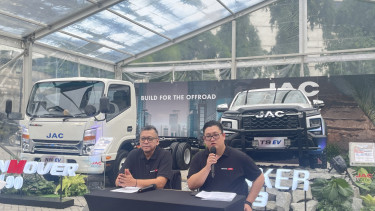 Truk Listrik Indomobil JAC Mulai Dijual di PIK