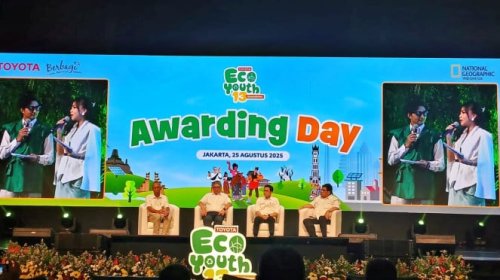 Toyota, Ide Sederhana Pelajar Ini Jadi Sorotan di Toyota Eco Youth 2025