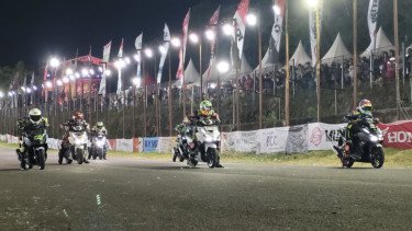 Kelas Vario Ramaikan Seri Pamungkas Honda Dream Cup 2025 di Sidrap
